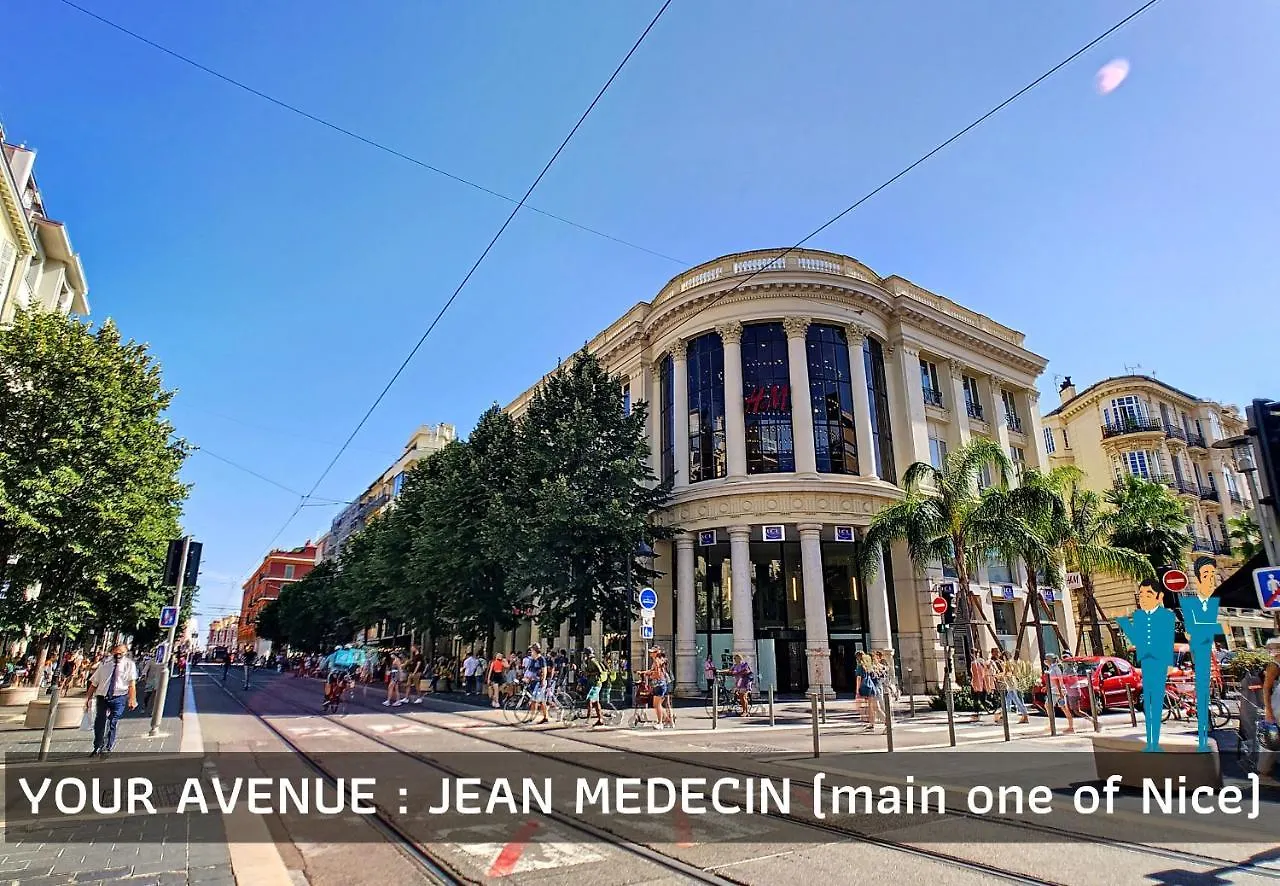 Nestor&Jeeves - Korner Avenue Terrace - Hyper Center Apartment Nice France